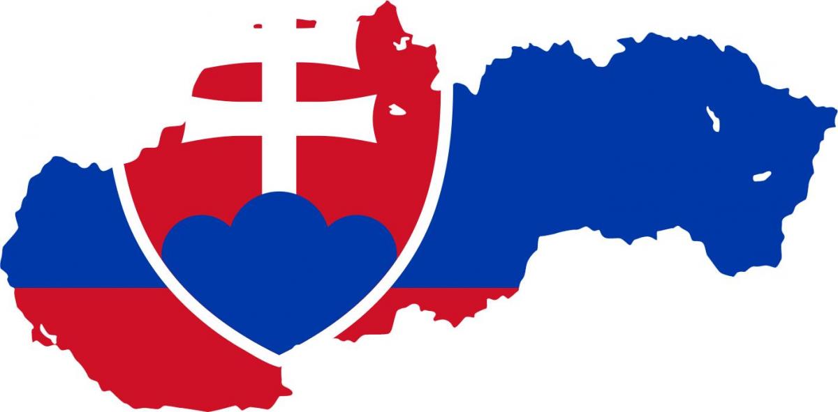 peta Slovakia bendera