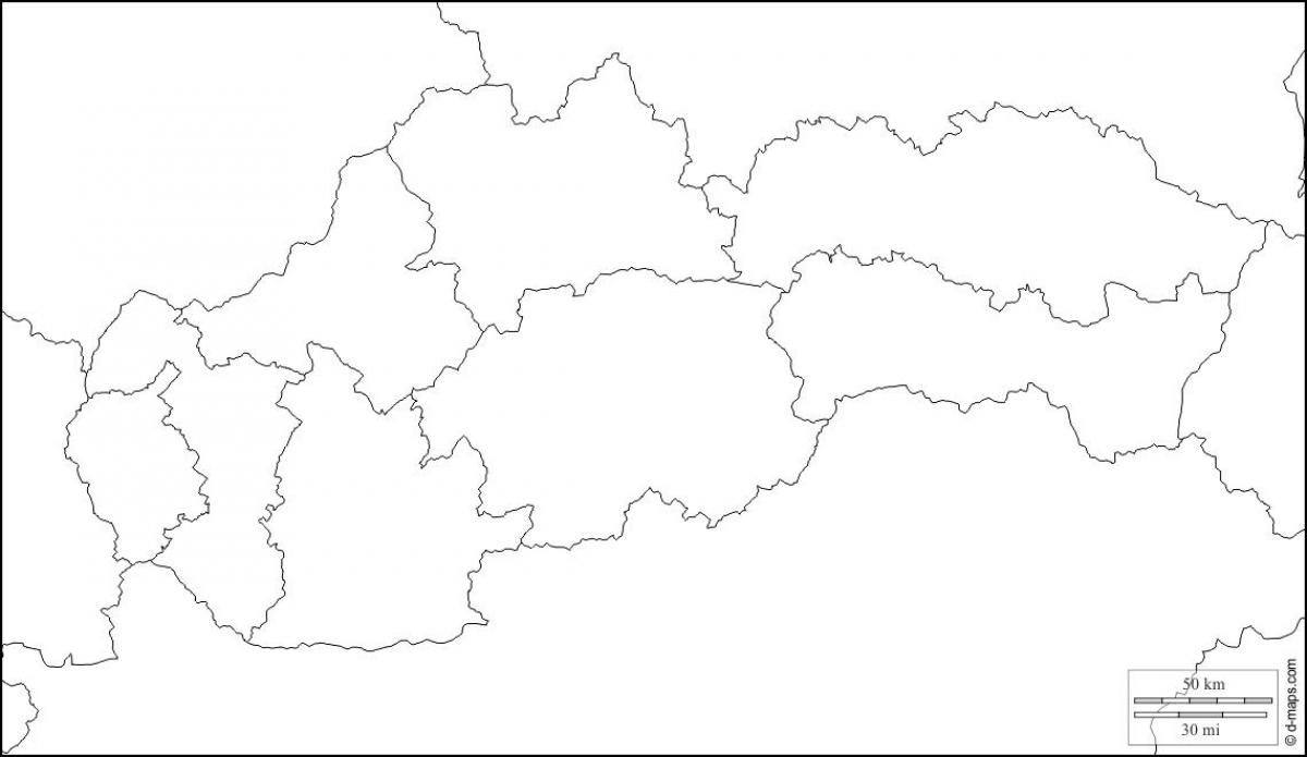 peta Slovakia kosong 