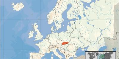 Slovakia lokasi di peta dunia